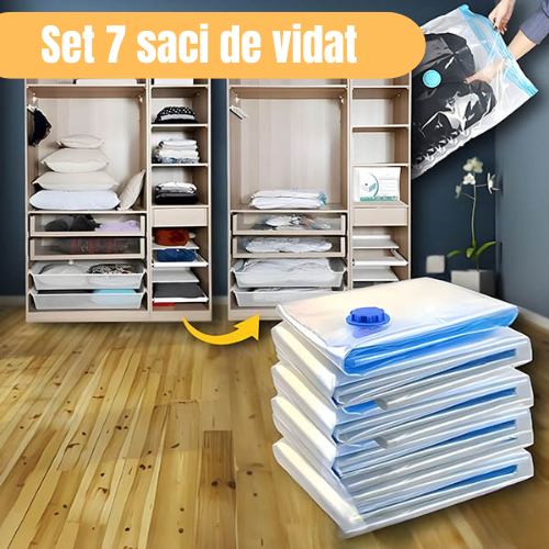 Set 7 saci vidat haine - VACKBAGS