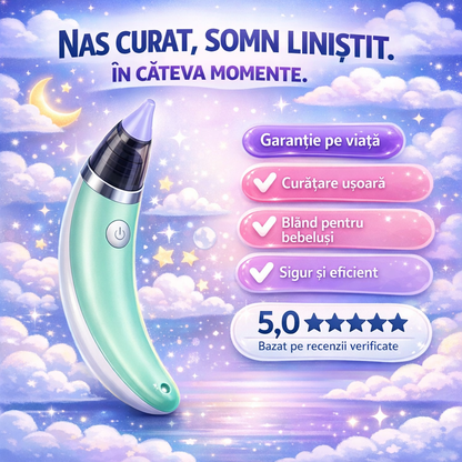Aspirator Nazal Copii - NAS CURAT SI SOMN LINISTIT +🎁 GRATIS PDF – Abordarea ecranelor la copii