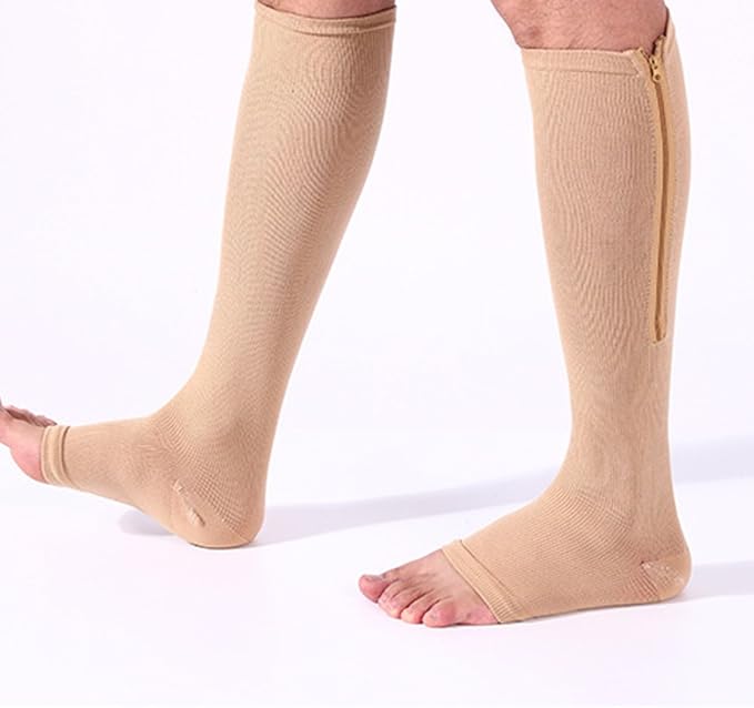 Sosete compresive cu fermoar (1+1 GRATIS)