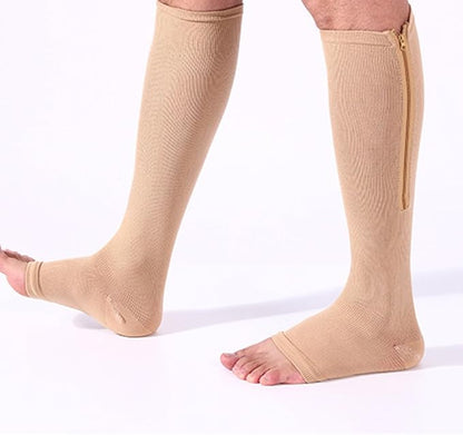 Sosete compresive cu fermoar (1+1 GRATIS)