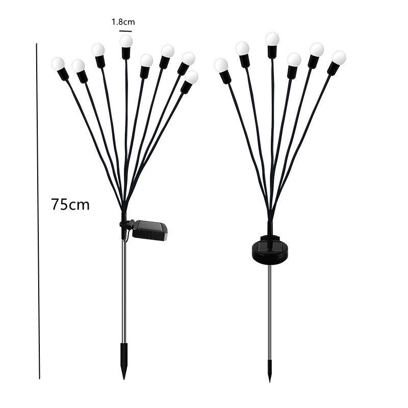 Lampa LED decorativă 8 Bulbi tip licurici De Gradina | 1+1 GRATIS