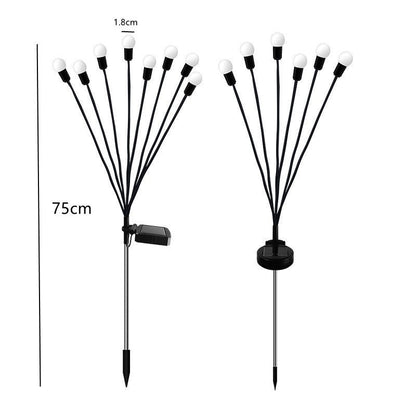 Lampa LED decorativă 8 Bulbi tip licurici De Gradina | 1+1 GRATIS