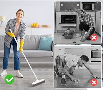 Mătură de curățare rotativă la 120° - 2 în 1 ( SET 1+1 GRATIS )