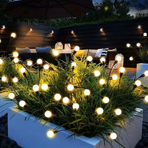 Lampa LED decorativă 8 Bulbi tip licurici De Gradina | 1+1 GRATIS