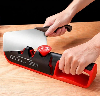 Ascuțitor Reglabil pentru cuțite și foarfeci + (GRATIS Protectie Degete)