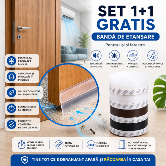 Set Banda pentru Usi si Ferestre (1+1 GRATIS)