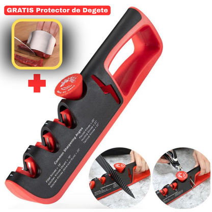 Ascuțitor Reglabil pentru cuțite și foarfeci + (GRATIS Protectie Degete)