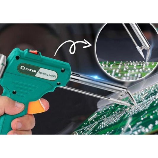 Pistol de lipit cositor cu fludor SOLDERMAS