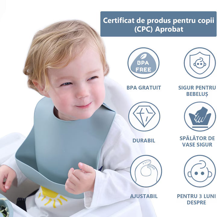 Set 8 complet diversificare bebeluși și copii - Fara Alergeni, Usor De Curatat